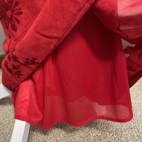 Vintage Red Dress - Picture 7 of 10